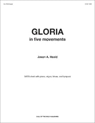 Gloria SATB Vocal Score cover Thumbnail
